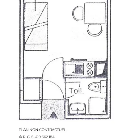Economique 2 Pers. Avec Balcon Aux Menuires, Animaux Admis - Fr-1-452-160